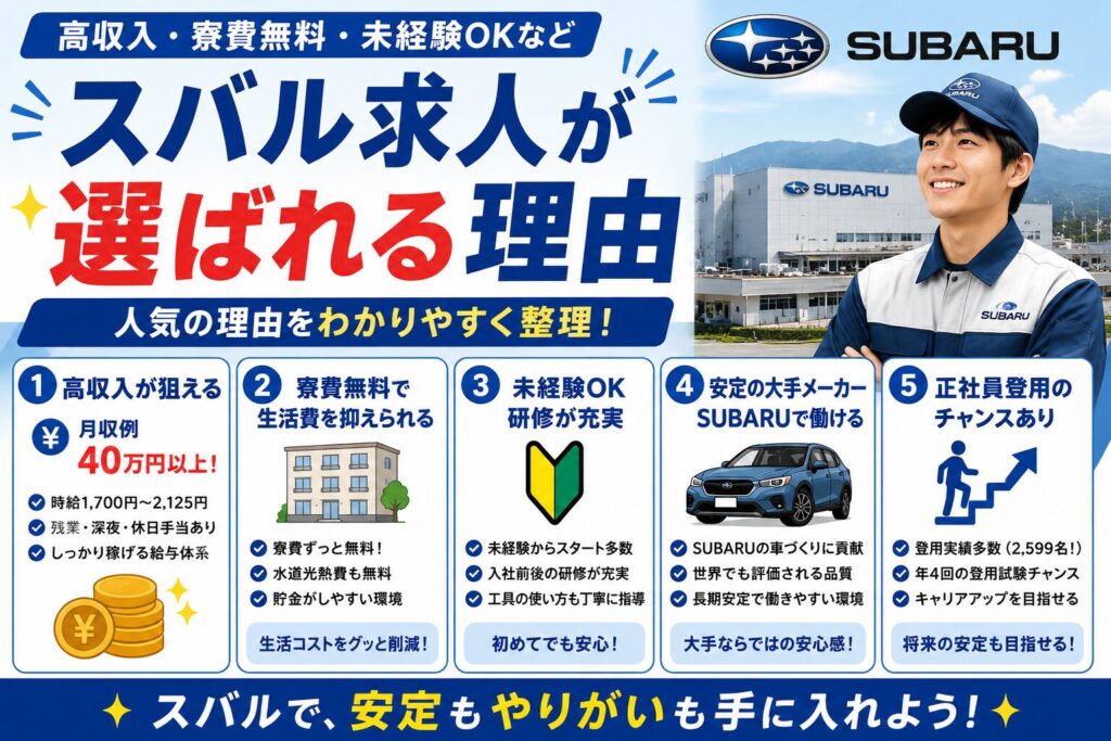 スバル求人